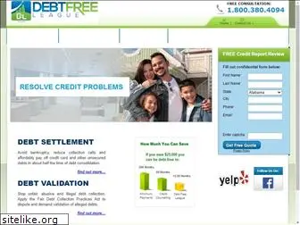 debtfreeleague.com