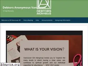 debtorsanonymousvancouver.com