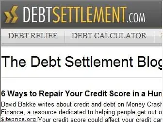 debtsettlement.com