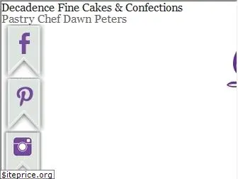 decadenceweddingcakes.com