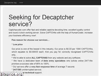 decaptcher.org