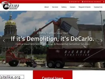 decarlodemolition.com