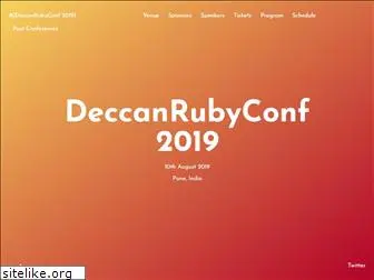 deccanrubyconf.org