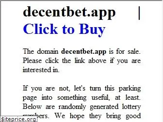 decentbet.app