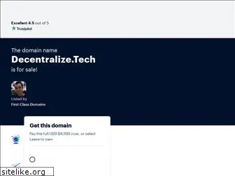 decentralize.tech