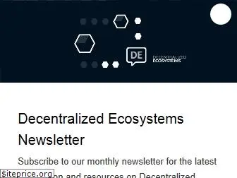 decentralizedecosystems.com