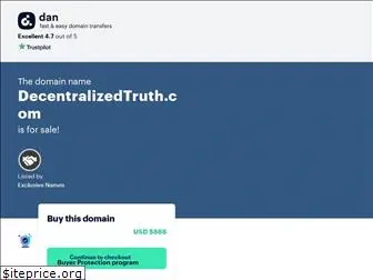 decentralizedtruth.com