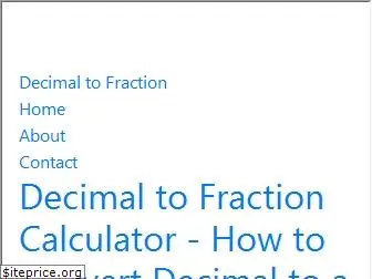 decimal-to-fraction.com