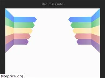 decimals.info