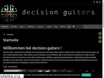 decision-guitars.de