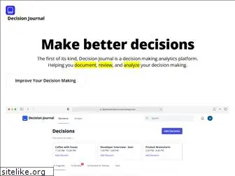 decisionjournalapp.com