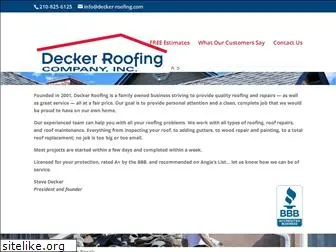 decker-roofing.com