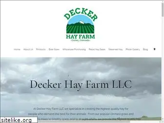 deckerhayfarm.com