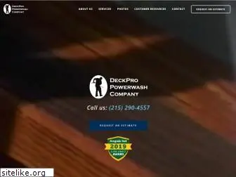 deckpropowerwash.com