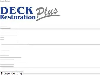 deckrestorationplus.com