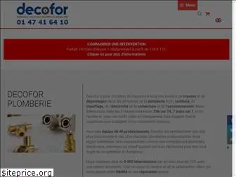 decofor-plomberie.fr