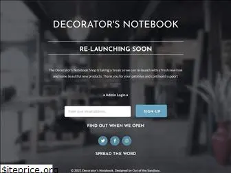 decoratorsnotebook.co.uk