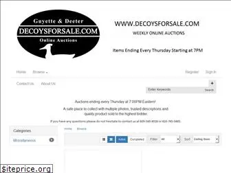 decoysforsale.com