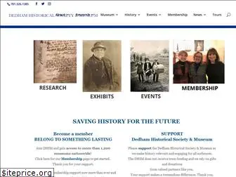 dedhamhistorical.org