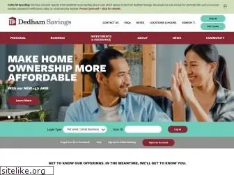 dedhamsavings.com