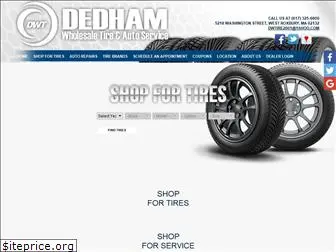 dedhamwholesaletire.com