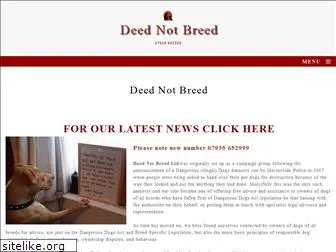 deednotbreed.org.uk