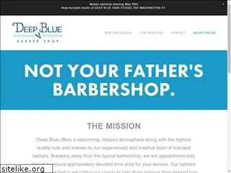 deepbluebarbershop.com