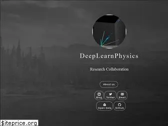 deeplearnphysics.org