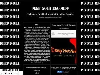 deepnotarecords.com