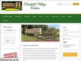 deerfieldvillageonline.com