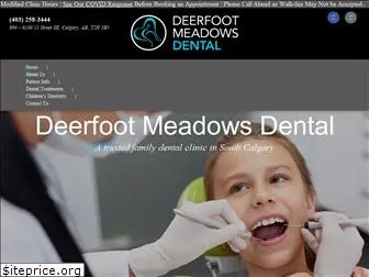 deerfootmeadowsdental.org