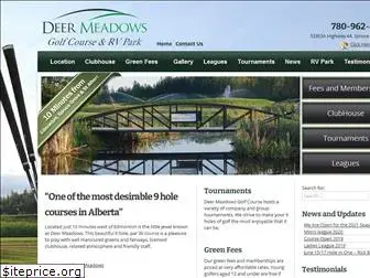 deermeadowsgolf.com