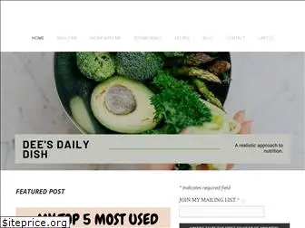 deesdailydish.com