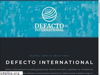 defacto-international.com