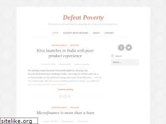 defeatpoverty.com