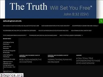 defendingthetruth.info