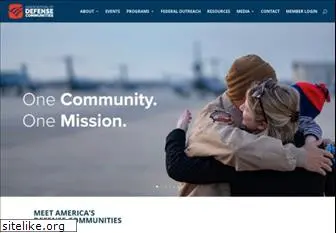 defensecommunities.org