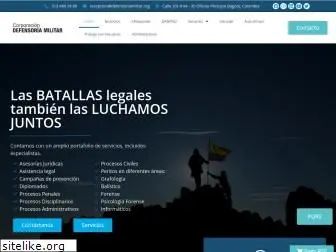 defensoriamilitar.org