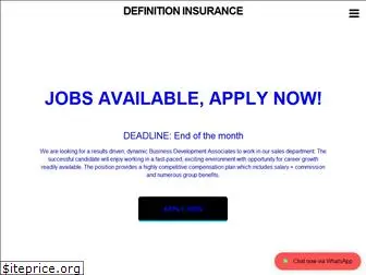 definitioninsurance.com