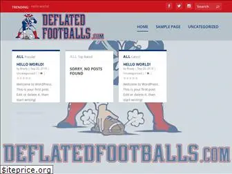 deflatedfootballs.com