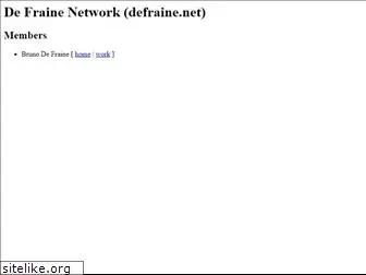 defraine.net
