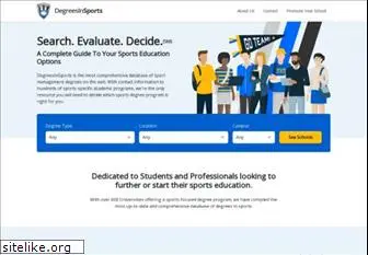 degreesinsports.com