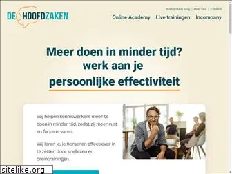dehoofdzaken.nl