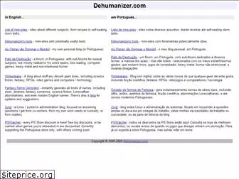 dehumanizer.com