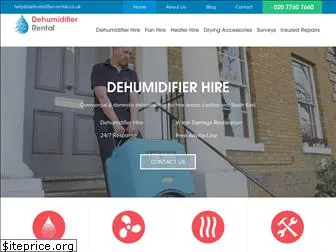 dehumidifier-rental.co.uk