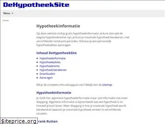 dehypotheeksite.nl