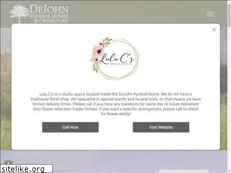 dejohnfuneral.com