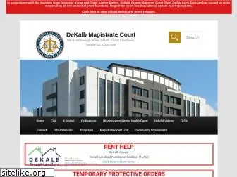 dekalbcountymagistratecourt.com