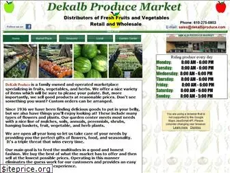 dekalbproduce.com