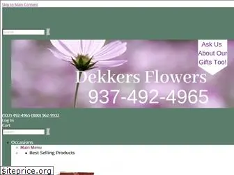 dekkersflowers.com